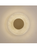 Aplique LED de pared Jewel Oro pequeño  Mantra