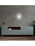 Aplique LED redondo Jewel blanco 3000k ambiente