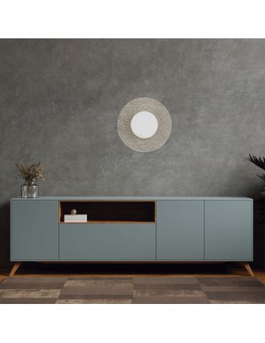 Aplique LED redondo Jewel blanco 3000k ambiente