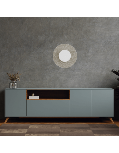 Candeeiro de parede LED redondo Jewel branco 3000k ambiente