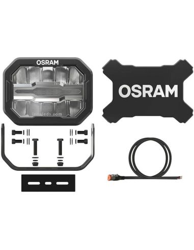 Accesorios Faro LED rectangular homologado Combo con luz de posición Cube MX240-CB LEDDL111-CB Osram | LeonLeds