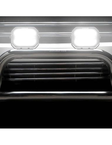 Faro LED rectangular homologado Combo con luz de posición Cube MX240-CB LEDDL111-CB Osram | LeonLeds