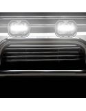 Faro LED rectangular homologado Combo con luz de posición Cube MX240-CB LEDDL111-CB Osram | LeonLeds