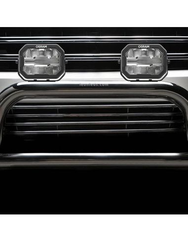 Farol LED retangular homologado Combo com luz de posição Cube MX240-CB LEDDL111-CB Osram | leonleds