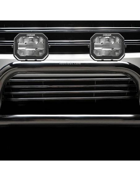 Phare LED rectangulaire homologué Combo avec feu de position Cube MX240-CB LEDDL111-CB Osram | leonleds