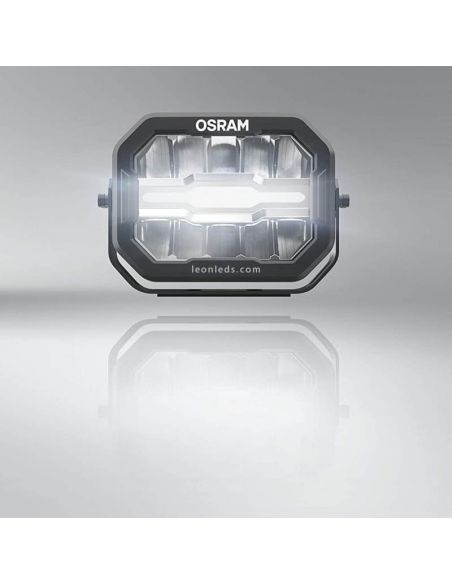 Faro LED rectangular homologado Combo con luz de posición Cube MX240-CB LEDDL111-CB Osram | LeonLeds
