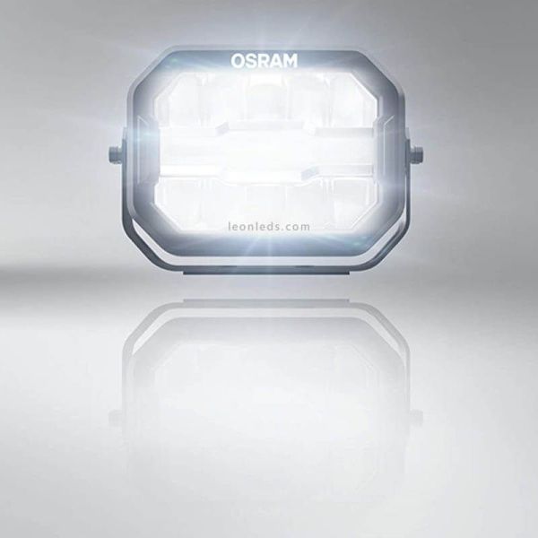 Faro LED rectangular homologado Combo con luz de posición Cube MX240-CB LEDDL111-CB Osram | LeonLeds