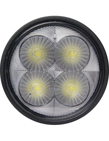 Spot LED redondo de encastrar de 40W com diâmetro de Ø 84 com conector Deutsch 12/24V | leonleds