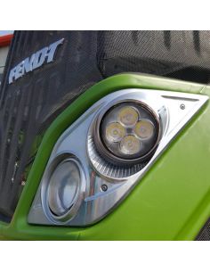 Faro LED redondo empotrable 40W con un diámetro de Ø 84 con conector Deutsch 12/24V | LeonLeds 2