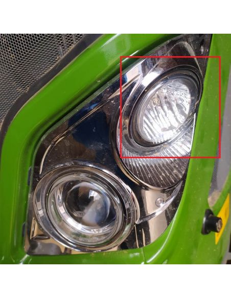 Faro LED redondo empotrable 40W con un diámetro de Ø 84 con conector Deutsch 12/24V | LeonLeds