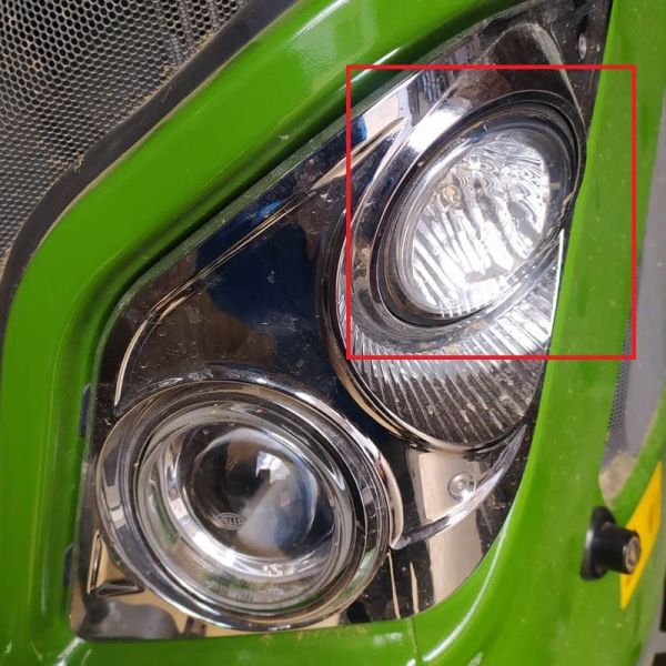 Faro LED redondo empotrable 40W con un diámetro de Ø 84 con conector Deutsch 12/24V | LeonLeds
