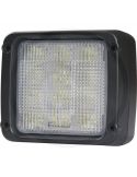 Quadrado Emptorable LED Farol 38W 3.800Lm 12V 24V para Agrofarm Agrolux Agrotron Deutz | leonleds
