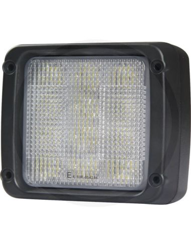 Faro LED cuadrado emptorable 38W 3.800Lm 12V 24V para Agrofarm Agrolux Agrotron Deutz | LeonLeds