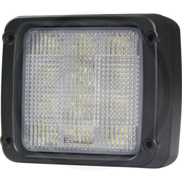 Quadrado Emptorable LED Farol 38W 3.800Lm 12V 24V para Agrofarm Agrolux Agrotron Deutz | leonleds