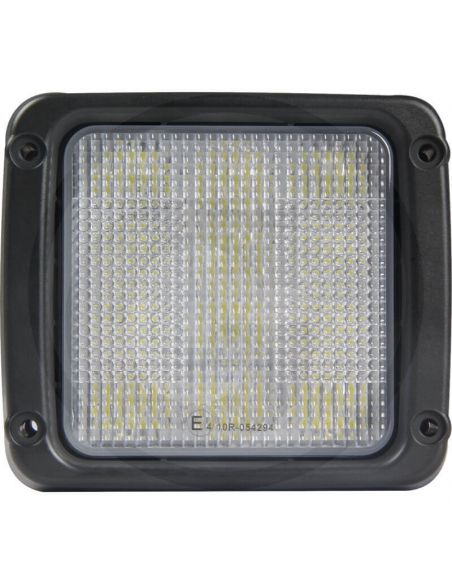 Quadrado Emptorable LED Farol 38W 3.800Lm 12V 24V para Agrofarm Agrolux Agrotron Deutz | leonleds