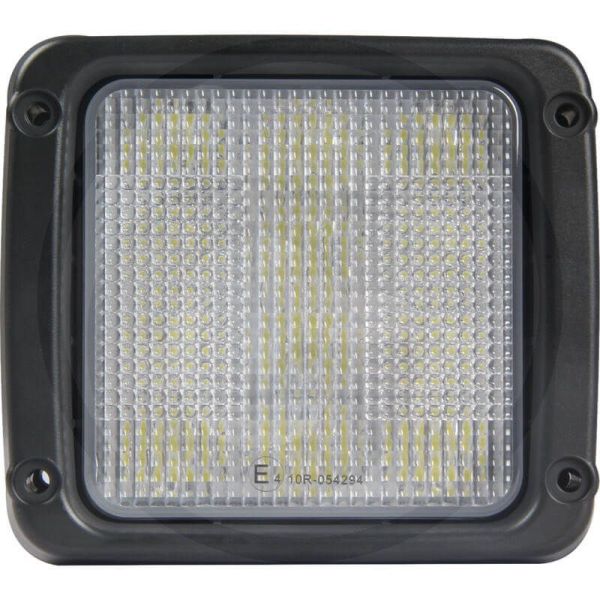 Faro LED cuadrado emptorable 38W 3.800Lm 12V 24V para Agrofarm Agrolux Agrotron Deutz | LeonLeds