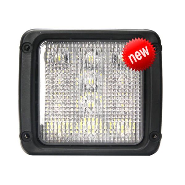 Faro LED cuadrado emptorable 38W 3.800Lm 12V 24V para Agrofarm Agrolux Agrotron Deutz | LeonLeds