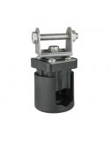 Soporte de Faro de trabajo LED para barra redonda Ø15÷28mm CAR2.49110 Wesem | LeonLeds