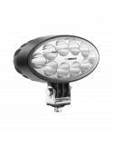 Faro Ovalado LED largo alcance muy potente de 5.500Lm 12V - 24V DC con cable 4º de haz de luz Wesem CRV1P.56801 | LeonLeds