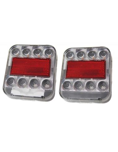 Feu arrière LED 4 fonctions 12V/24V 26074L-1