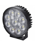 Projecteur de travail LED rond 3000Lm ValueFit 1G0 357 111-002 TR3000 12/24V avec câble Hella | leonleds
