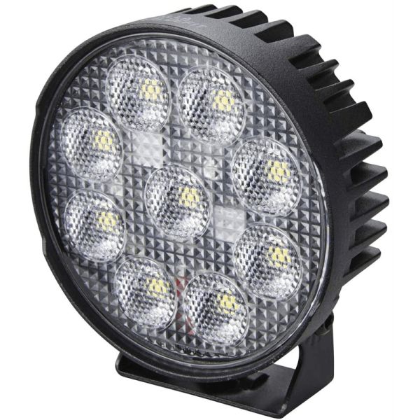 Faro LED Redondo de trabajo 3000Lm ValueFit 1G0 357 111-002 TR3000 12/24V con cable Hella | LeonLeds