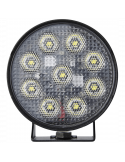 Faro LED Redondo de trabajo 3000Lm ValueFit 1G0 357 111-002 TR3000 12/24V con cable Hella | LeonLeds