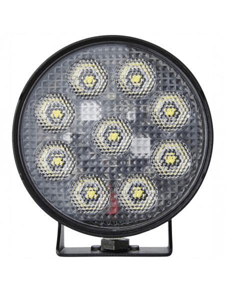 Projecteur de travail LED rond 3000Lm ValueFit 1G0 357 111-002 TR3000 12/24V avec câble Hella | leonleds