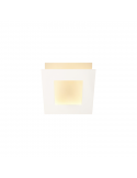 Aplique LED Dalia blanco cuadrado mini