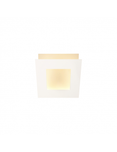 Mini applique LED carrée blanche Dalia