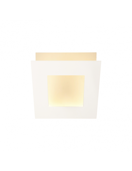 Luz de parede LED Dalia branca quadrada pequena