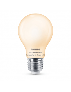 Bombilla LED A60 Cristal Mate 7W - 60W Wiz Regulable tono de luz 2700-6500K 8719514371965 | LeonLeds 2