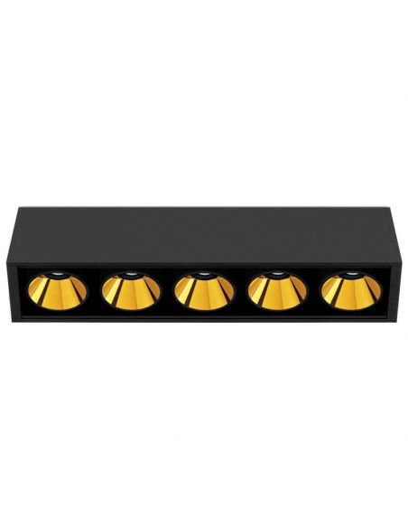 Black Foster Surface 5 Preto e Dourado