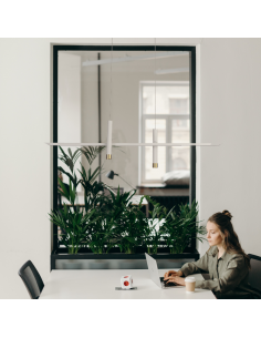 Luz de suspensão branca pequena Sparta LED 2