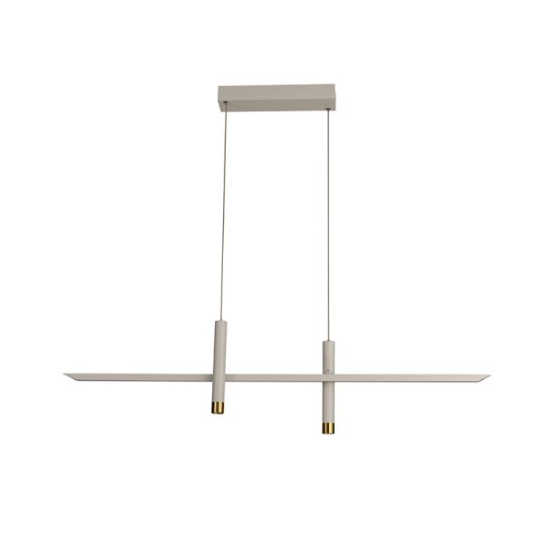 Petite suspension LED blanche Sparta