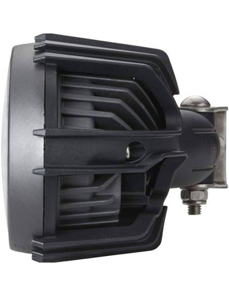 Phare LED ovale longue portée avec support latéral Oval 100 Compact 12V/24V 1850Lm 1GA 996 761-191 Hella | LéonLeds