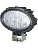 Faro LED de Trabajo Ovalado con soporte inferior Oval 100 Compact 12V/24V 1850Lm 1GA 996 761-101 Hella | LeonLeds