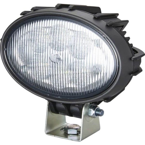 Faro LED de Trabajo Ovalado con soporte inferior Oval 100 Compact 12V/24V 1850Lm 1GA 996 761-101 Hella | LeonLeds