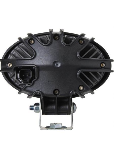 Trasera de Faro LED de Trabajo Ovalado con soporte inferior Oval 100 Compact 12V/24V 1850Lm 1GA 996 761-101 Hella | LeonLeds