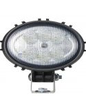 Faro LED de Trabajo Ovalado con soporte inferior Oval 100 Compact 12V/24V 1850Lm 1GA 996 761-101 Hella | LeonLeds
