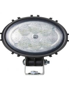 Faro LED de Trabajo Ovalado con soporte inferior Oval 100 Compact 12V/24V 1850Lm 1GA 996 761-101 Hella | LeonLeds 2
