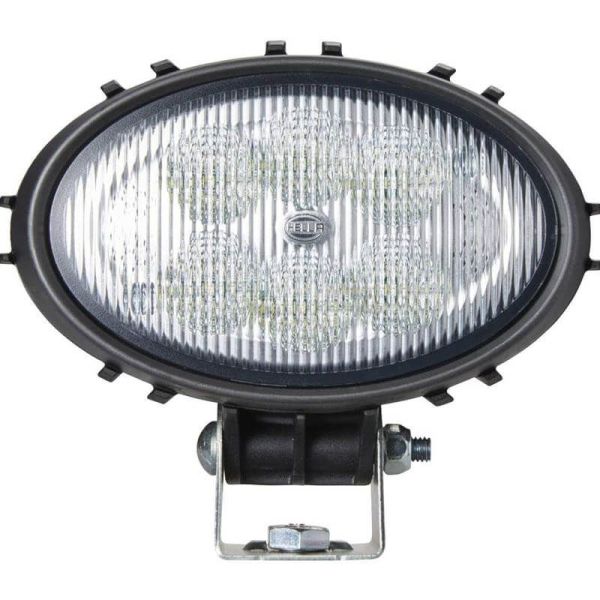 Faro LED de Trabajo Ovalado con soporte inferior Oval 100 Compact 12V/24V 1850Lm 1GA 996 761-101 Hella | LeonLeds