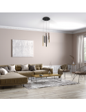 Lámpara LED colgante multicolor Cala de 8 luces  ambiente