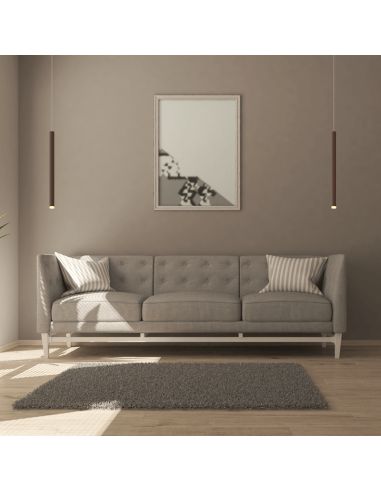 Lámpara de techo LED Cala estilo corten ambiente