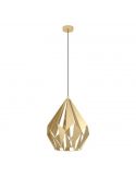 Grand plafonnier doré style vintage 43815 Eglo | LeonLEDS