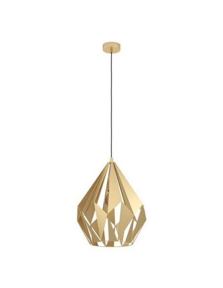 Lámpara de Techo Dorada de estilo Vintage Cartlon Grande 43815 Eglo | LeonLEDS