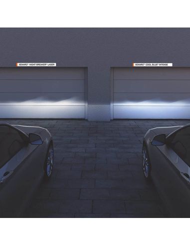 Bombillas Xenon D1S luz muy blanca 7000K Cool Blue Boost 66140CBB-HCB | LeonLeds