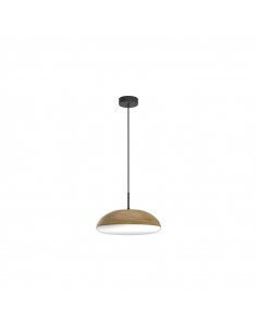 Lámpara de techo Kazz moderna en acabado madera