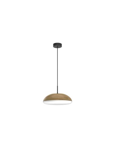 Lámpara de techo Kazz moderna en acabado madera