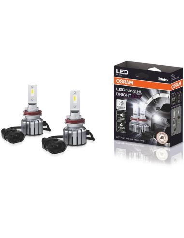 Lâmpadas LED H8/H11/H16/H9 12V LEDriving HL BRIGHT 64211DWBRT 2 Und. 4062172315951 | leonleds